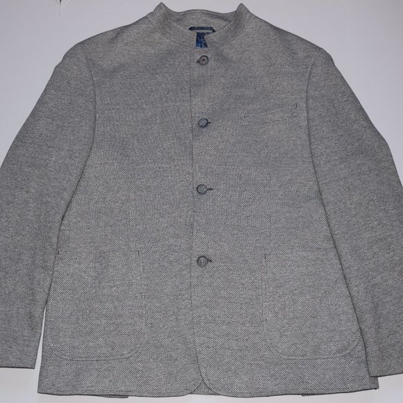 Bugatti Flexcity Modern Fit Linen Cotton Jersey Jacket Blazer Size 56